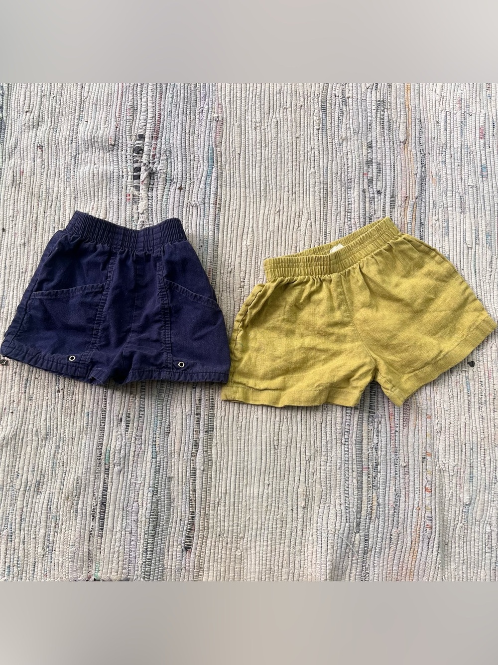 Red Creek Kids linen river shorts pistachio